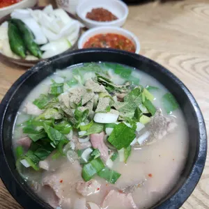 순대국집 대표 사진