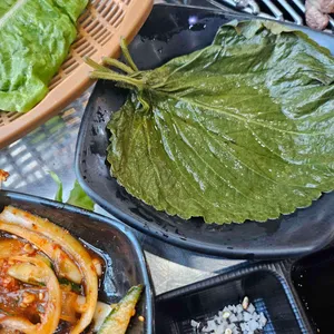 흑돈시백돈면 사진