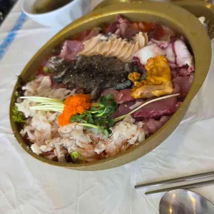 청초수물회 사진