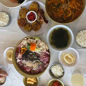 청초수물회 사진