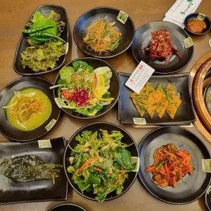 도천삼백식당프리미엄 사진