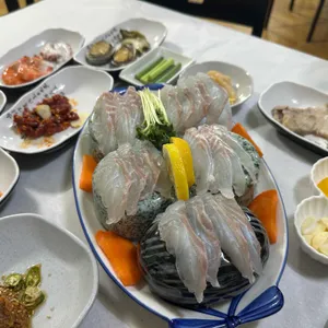 임자도횟집 사진