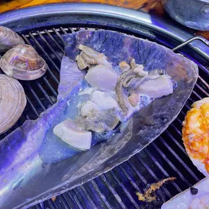 여수 회 조개구이 사진