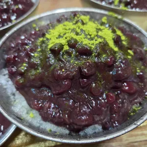 남천녹차팥빙수 사진