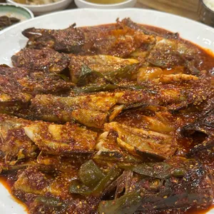 명태덕장 사진