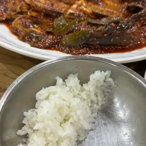 명태덕장 사진