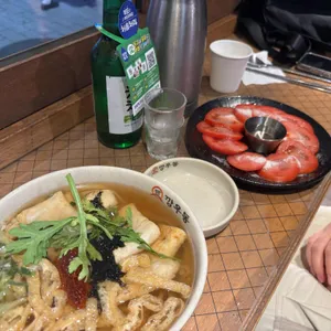 깡우동 사진