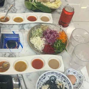 샤브쌈주머니 사진