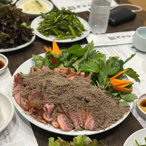 석촌오리 사진