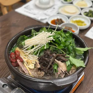 석촌오리 사진