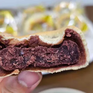 토종찰보리빵 사진