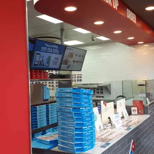 도미노피자 리뷰 사진