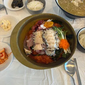 청초수물회 대표 사진
