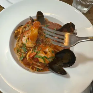 스파게티가있는풍경 사진