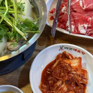 가양 칼국수 버섯매운탕 사진