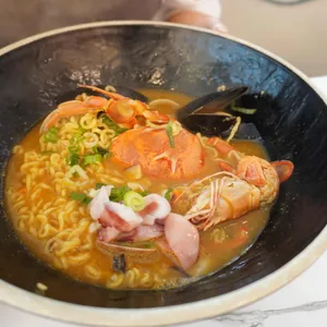 제주라면 사진
