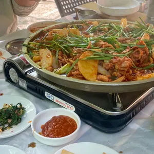 장안사산장 사진
