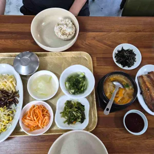 와촌보리밥 사진