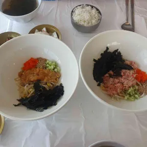 청초수물회 사진