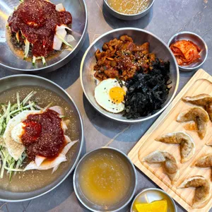 천수냉면 사진