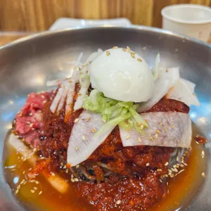 미락 육회막국수 사진
