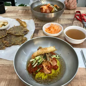 38밀면 사진