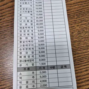 금성식당 리뷰 사진