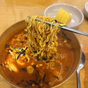 틈새라면 사진