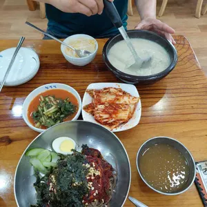 청정밀들깨수제비 리뷰 사진