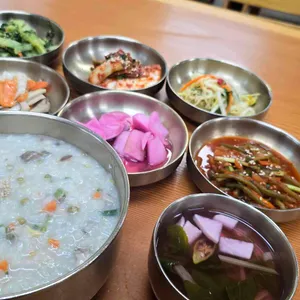 지평선바지락죽 사진