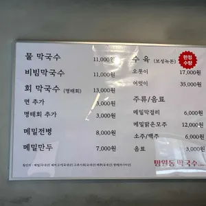 망원동 막국수 리뷰 사진