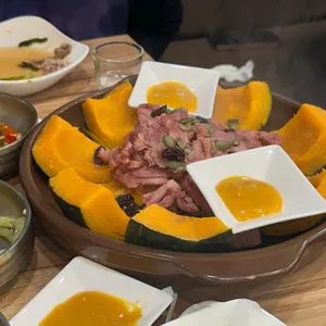 호박오리샤브샤브 사진