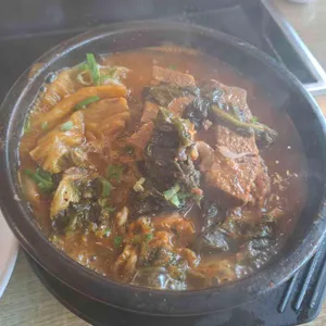 뼈큰감자탕 리뷰 사진