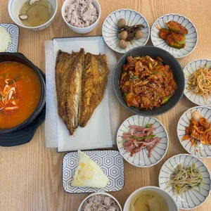 죽백 식당 사진