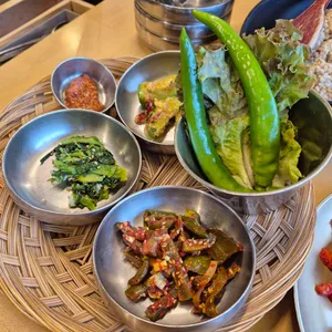 대산보리밥 사진