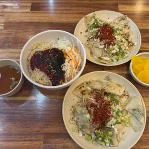 미성당 납작만두 사진