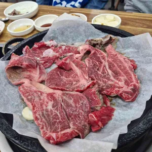 횡전한우 정육식당 사진