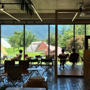 스노우피크 카페 리뷰 사진