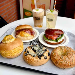 오렌지베이글 사진