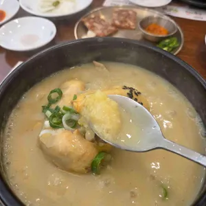 백세삼계탕 사진