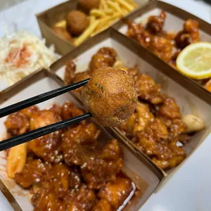 대접닭강정 사진