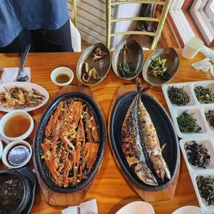 고모리 효담곤드레산채밥상 사진