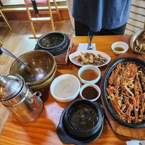 고모리 효담곤드레산채밥상 사진