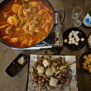 상상화닭 사진