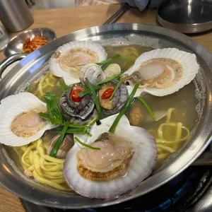 제주조개칼국수 사진