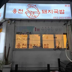 용천돼지국밥 리뷰 사진