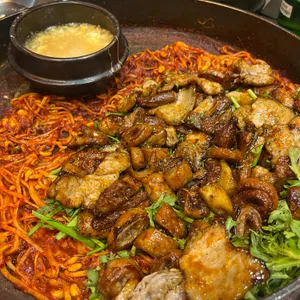 연탄불막창 사진