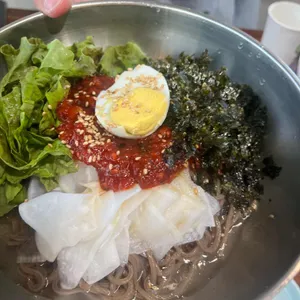 훈막 숯불닭갈비 막국수 사진