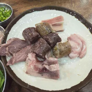 함경도 찹쌀순대 사진
