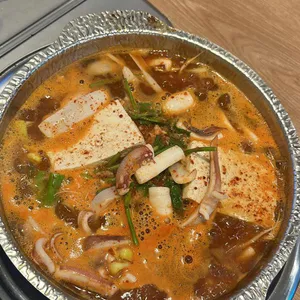 대청얼큰오징어찌개 사진
